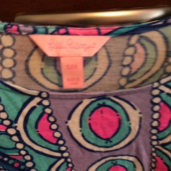 COPY - Lilly pulitzer tunic size small/medium - Picture 2 of 3